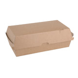 Fiesta Green Compostable Kraft Food Boxes Large 204mm (Pack of 100)