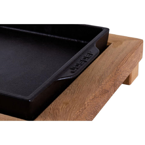 Josper Charcoal Oven Cast Iron Service Tray and Platter 200x200mm
