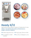 Carpigiani Self-Pasteurising Gelato Combi Ice Cream Machine Ready 8 12