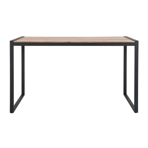 Bolero Steel and Acacia Industrial Bar Table 1800x900mm