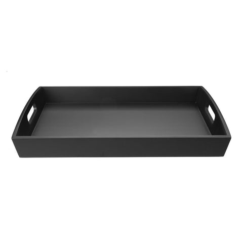 Olympia Bamboo Black Large Serving Tray 510x350mm