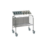 Matfer Bourgeat Two Divider Plate and Cutlery Trolley