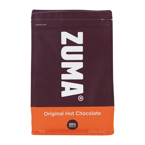 Zuma Original Hot Chocolate (25% Cocoa) 1kg Bag