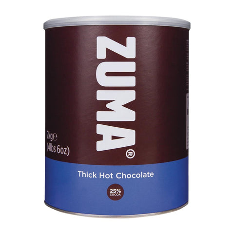 Zuma Thick Hot Chocolate (25% Cocoa) 2kg Tin