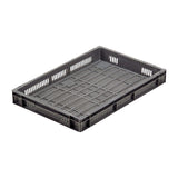 Grey Perforated Stacking Container Small 600x400x75mm