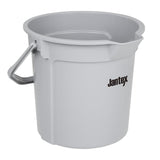 Jantex Grey Graduated Bucket with Pouring Lip 14ltr
