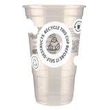 eGreen Printed TWOinONE Flexy Pint Glass CE Marked to Line (Pack of of 1000)