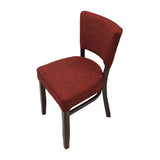 Oregon Dining Chair in Shetland Scarlet (Pack of 2)