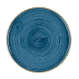 Churchill Stonecast Java Blue Walled Plates 260mm (Pack of 6)