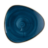 Churchill Stonecast Java Blue Lotus Plates 228mm (Pack of 12)
