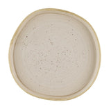Churchill Stonecast Nutmeg Cream Organic Walled Plates 206mm (Pack of 6)