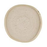 Churchill Stonecast Nutmeg Cream Organic Walled Plates 257mm (Pack of 6)