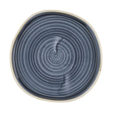 Churchill Stonecast Blueberry Organic Walled Plates 206mm (Pack of 6)