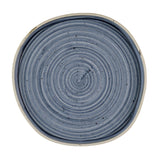 Churchill Stonecast Blueberry Organic Walled Plates 257mm (Pack of 6)