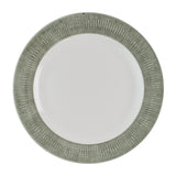 Churchill Bamboo Ceramic Spinwash Alpine Footed Plates 305mm (Pack of 12)