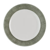 Churchill Bamboo Ceramic Spinwash Alpine Footed Plates 273mm (Pack of 12)