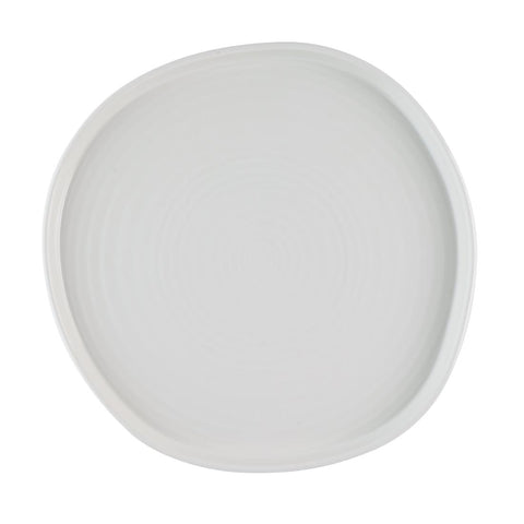 Churchill White Organic Walled Plates 257mm (Pack of 6)