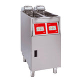 FriFri Touch 422 Electric Free-Standing Twin Tank Fryer 2 Baskets 2x 7.5kW - Single Phase