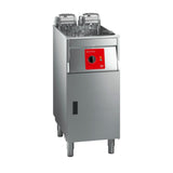 FriFri Super Easy 412 Electric Free-Standing Single Tank Fryer with Filtration 2 Baskets 15kW - Three Phase
