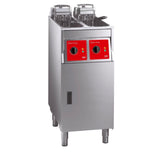 FriFri Super Easy 422 Electric Free-Standing Twin Tank Fryer with Filtration 2 Baskets 2x 7.5kW - Single Phase