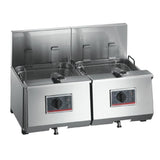 FriFri Profi+ 8+8 Electric Countertop Fryer Twin Tank Quad Baskets 2x6.9kW Three Phase