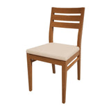 Bolero Bespoke Marty A Side Chair in Cream/Oak