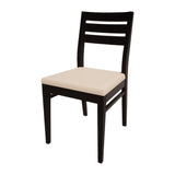 Bolero Bespoke Marty A Side Chair in Cream/Charcoal