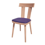 Bolero Bespoke Bamba Side Chair Blue/Beech