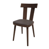 Bolero Bespoke Bamba Side Chair Anthracite/Wenge