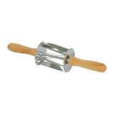 Gobel Stainless Steel Mini Croissant Roller Cutter with Wooden Handle 345x75x75mm