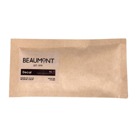 Beaumont No.4 Decaf Coffee Omni Grind 57g (Pack of 50)