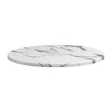 Enduratop Round Carrara Marble Table Top 600mm