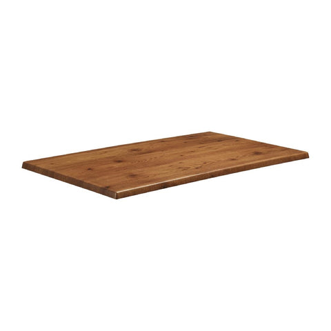 Enduratop Rectangular Natural Wood Table Top 1200x700mm