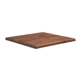 Enduratop Square Natural Wood Table Top 700x700mm