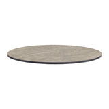 Extrema Round Cement Textured Table Top 690mm