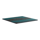 Extrema Square Vintage Teal Table Top 600x600mm