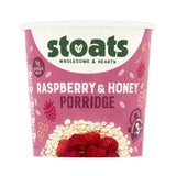 Stoats Raspberry & Honey Porridge Pots 60g (Pack of 16)