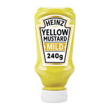 Heinz Table Top Yellow Mustard Mild 220ml (Pack of 8)