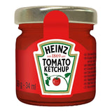 Heinz Tomato Ketchup Mini Glass Jars 39g (Pack of 80)