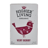 Higher Living Very Berry Organic Teabags (Pack of 60)