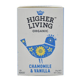 Higher Living Chamomile & Vanilla Organic Teabags (Pack of 60)