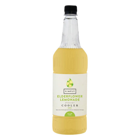 Simply Elderflower Lemonade Cooler Syrup 1Ltr