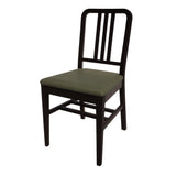 Bolero Bespoke Vicky Side Chair in Olive/Charcoal