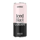 Grind Iced Black Coffee Cans 250ml (Pack of 12)