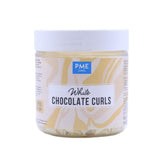 PME Chocolate Curls White Chocolate 85g