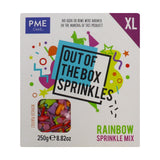 PME XL Out of the Box Sprinkle Mix Rainbow 250g