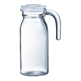 Arcoroc Spring Jugs with Glass Lid 1Ltr (Pack of 6)