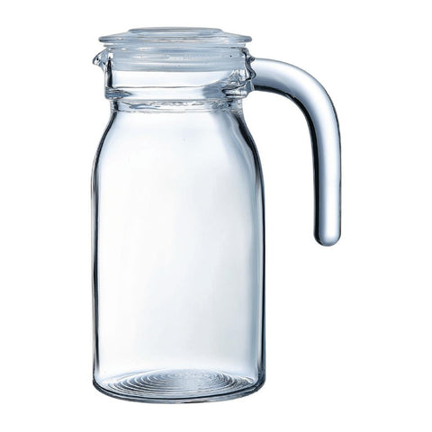 Arcoroc Spring Jugs with Glass Lid 750ml (Pack of 6)