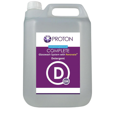 Proton Complete Glasswash Detergent 5Ltr (Pack of 2)