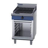 Blue Seal 600mm Elec Chargrill with Cabinet Base UKE594D-C